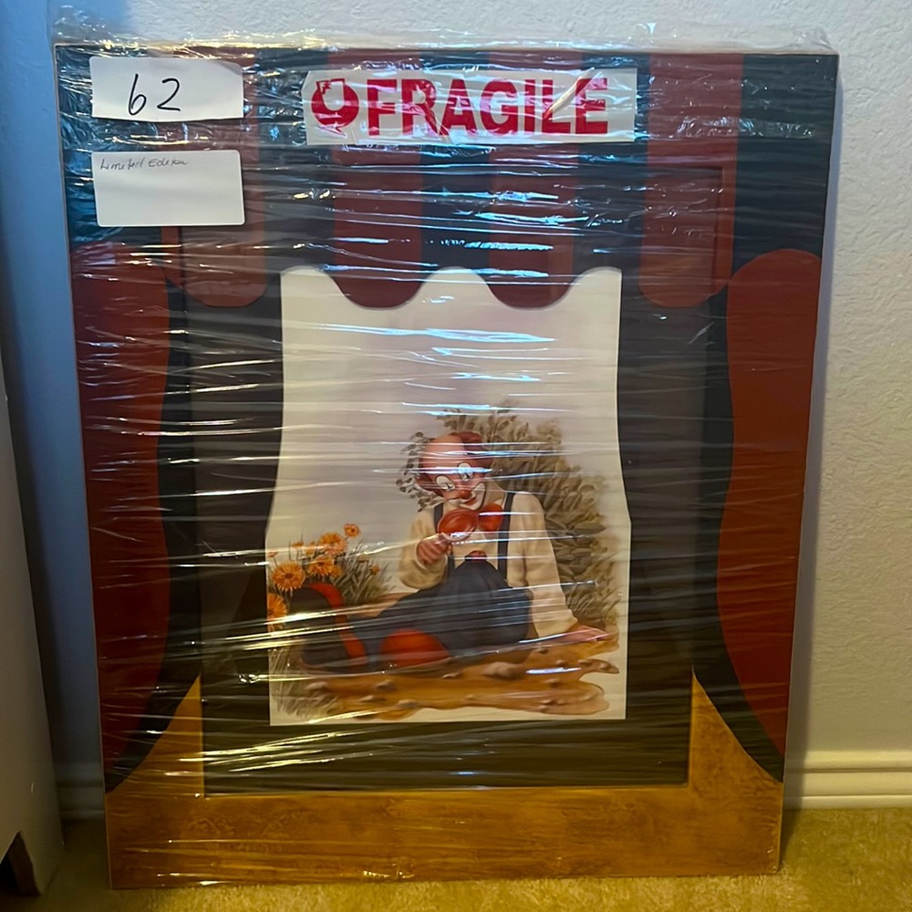Limited Edition Gilde Clowns Painting #462
